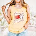 Pitch 'n Giggles Baseball Player Women Baseball Mom Comfort Colors Tank Top Grey Pitch 'n Giggles Baseball Player Women Baseball Mom Comfort Colors Tank Top Grey