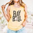 Play Ball Women Graphic Baseball Mom Baseball Comfort Colors Tank Top Grey Play Ball Women Graphic Baseball Mom Baseball Comfort Colors Tank Top Grey