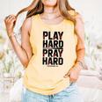 Play Hard Pray Hard Youth Boy Christian Baseball Jesus Comfort Colors Tank Top Grey Play Hard Pray Hard Youth Boy Christian Baseball Jesus Comfort Colors Tank Top Grey