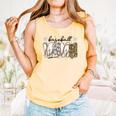 Preppy Baseball Mama Coquette Bow Game Day Mom Mother Comfort Colors Tank Top Grey Preppy Baseball Mama Coquette Bow Game Day Mom Mother Comfort Colors Tank Top Grey