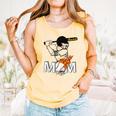 Proud Baseball MOM Sports & Softball Nostalgia Comfort Colors Tank Top Grey