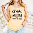 Proud Senior Baseball Mom Senior 2024 Class Leopard Game Day Raglan Baseball Tee Comfort Colors Tank Top Grey