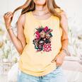 Punk Girl With Anger Kanji And Baseball Bat Comfort Colors Tank Top Grey Punk Girl With Anger Kanji And Baseball Bat Comfort Colors Tank Top Grey