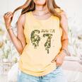 Retro I Was 6 Now I'm 7 Camo 67 Ice Cream Drip Baseball Comfort Colors Tank Top Grey