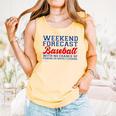 Retro Baseball Mom Mother's Day Weekend Forecast Baseball Comfort Colors Tank Top Grey Retro Baseball Mom Mother's Day Weekend Forecast Baseball Comfort Colors Tank Top Grey
