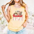 Retro Coffee Baseball Mama Mother's Day Baseball Mom Premium Comfort Colors Tank Top Grey