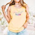 Retro Cute Mother's Day Teeball T-Ball Baseball Mom Comfort Colors Tank Top Grey Retro Cute Mother's Day Teeball T-Ball Baseball Mom Comfort Colors Tank Top Grey