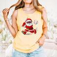 Santa Baseball Christmas Pajamas Xmas Men Boy Toddlers Comfort Colors Tank Top Grey Santa Baseball Christmas Pajamas Xmas Men Boy Toddlers Comfort Colors Tank Top Grey