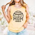 Senior Baseball Mom 2024 Comfort Colors Tank Top Grey