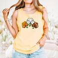 Shamrock Baseball Basketball Football St Patricks Day Comfort Colors Tank Top Grey