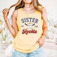 Sister Of Rookie 1st Birthday Baseball Boy Family Matching Comfort Colors Tank Top Grey Sister Of Rookie 1st Birthday Baseball Boy Family Matching Comfort Colors Tank Top Grey