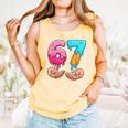 Six Seven 6-7 Baseball Ice Cream Drip 67 Meme Hands Comfort Colors Tank Top Grey Six Seven 6-7 Baseball Ice Cream Drip 67 Meme Hands Comfort Colors Tank Top Grey