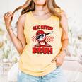 Six Seven 67 Bruh Baseball Valentine’s Day Teens Boys Kids Comfort Colors Tank Top Grey