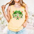 Six Seven 67 Meme Baseball Coquette Bow St Patrick's Day Comfort Colors Tank Top Grey Six Seven 67 Meme Baseball Coquette Bow St Patrick's Day Comfort Colors Tank Top Grey