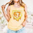 Six Seven 67 Meme Gen Alpha Slang Baseball 101 Comfort Colors Tank Top Grey