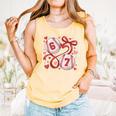 Six Seven Baseball Lover Sports Red Heart Bow Valentine Girl Comfort Colors Tank Top Grey Six Seven Baseball Lover Sports Red Heart Bow Valentine Girl Comfort Colors Tank Top Grey