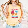 Six Seven Bruh 67 Ice Cream Drip Baseball For Men Women Kids Comfort Colors Tank Top Grey