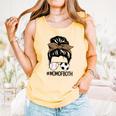 Soccer Baseball Mom Of Both Messy Bun Leopard Mother's Day Comfort Colors Tank Top Grey Soccer Baseball Mom Of Both Messy Bun Leopard Mother's Day Comfort Colors Tank Top Grey