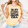 In My Softball Baseball Mom Era Retro Groovy Mom Of Both Comfort Colors Tank Top Grey In My Softball Baseball Mom Era Retro Groovy Mom Of Both Comfort Colors Tank Top Grey
