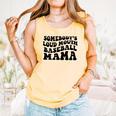 Somebody's Loud Mouth Baseball Mama Baseball Mom Comfort Colors Tank Top Grey Somebody's Loud Mouth Baseball Mama Baseball Mom Comfort Colors Tank Top Grey