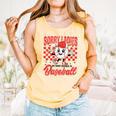 Sorry Ladies My Heart Belongs To Baseball Valentines Boys Comfort Colors Tank Top Grey