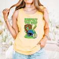 Spooky Zombie Respect The Drip Baseball Halloween Comfort Colors Tank Top Grey