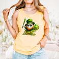 St Patrick’s Day Baseball Shamrock Player Comfort Colors Tank Top Grey St Patrick’s Day Baseball Shamrock Player Comfort Colors Tank Top Grey