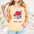Stealing Hearts And Bases Baseball Player Valentine's Day Comfort Colors Tank Top Grey Stealing Hearts And Bases Baseball Player Valentine's Day Comfort Colors Tank Top Grey