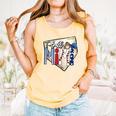 T-Ball Mimi Baseball Mom Game Day Comfort Colors Tank Top Grey