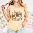 I Teach My Kids To Hit And Steal Baseball Moms Quote Comfort Colors Tank Top Grey