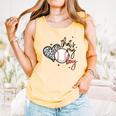 That's My Boy Leopard Heart Baseball Mom Comfort Colors Tank Top Grey That's My Boy Leopard Heart Baseball Mom Comfort Colors Tank Top Grey