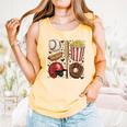 Tis The Season Baseball Mom Game Day Cheering Sports Lover Comfort Colors Tank Top Grey