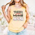 Travel Baseball Mom Sports Mom Baseball Mama Comfort Colors Tank Top Grey