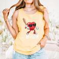Valentines Bruh Red Heart Playing Baseball Men Boys Kids Comfort Colors Tank Top Grey Valentines Bruh Red Heart Playing Baseball Men Boys Kids Comfort Colors Tank Top Grey