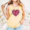 Valentine's Day Baseball Heart Softball Player Sports Lover Comfort Colors Tank Top Grey Valentine's Day Baseball Heart Softball Player Sports Lover Comfort Colors Tank Top Grey