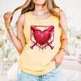 Valentines Day Baseball Red Heart Dab Boys Girls Kids Comfort Colors Tank Top Grey Valentines Day Baseball Red Heart Dab Boys Girls Kids Comfort Colors Tank Top Grey