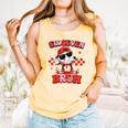 Valentines Day Baseball Six Seven 67 Meme Heart Baseball Dab Comfort Colors Tank Top Grey