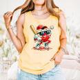 Valentines Day Heart Baseball Drip Ice Cream Boys Kids Men Comfort Colors Tank Top Grey