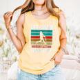 Women's Retro Hit Hard Run Fast Turn Left Baseball Lover Comfort Colors Tank Top Grey Women's Retro Hit Hard Run Fast Turn Left Baseball Lover Comfort Colors Tank Top Grey