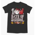 100 Days Of School Cute Bow Baseball Boy Girl Teacher Unisex T-Shirt