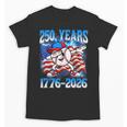 250 Years 1776 2026 250th Baseball American Flag 4th Of July Unisex T-Shirt