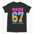 6 7 Mason Baseball Drip Unisex T-Shirt