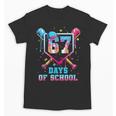 67 Days Of School 67th Day Baseball Meme Men Boys Kids Unisex T-Shirt