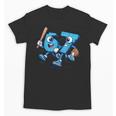 67 Six Seven Italian Brainrot Kid Baseball 67 Meme Christmas Unisex T-Shirt 67 Six Seven Italian Brainrot Kid Baseball 67 Meme Christmas Unisex T-Shirt