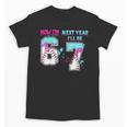 6th Birthday Now I'm 6 Next Year I'Ll Be 7 Baseball Drip 67 Unisex T-Shirt 6th Birthday Now I'm 6 Next Year I'Ll Be 7 Baseball Drip 67 Unisex T-Shirt