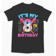8th Birthday Baseball 8 Year Old Ice Cream Drip Boy Baseball Unisex T-Shirt 8th Birthday Baseball 8 Year Old Ice Cream Drip Boy Baseball Unisex T-Shirt
