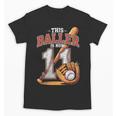 This Baller Is Now 11 Year Baseball Player 11th Birthday Boy Unisex T-Shirt