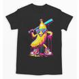 Banana With Baseball Bat Street Baseball Drip Unisex T-Shirt