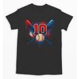 Baseball 10 Year Old Splash Drip 10th Birthday Boy Number 10 Unisex T-Shirt Baseball 10 Year Old Splash Drip 10th Birthday Boy Number 10 Unisex T-Shirt