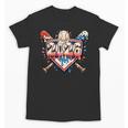 Baseball 2026 Ice Cream Drip Bats For Boys Birthday Graphic Unisex T-Shirt